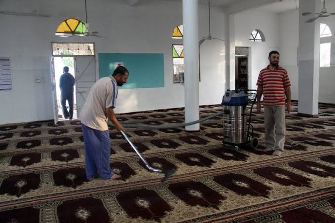 تنظيف المساجد لدى شركة نجوم الخدمات بمدينة الرياض